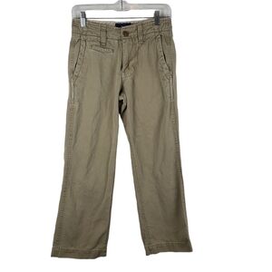 Vintage‎ American Eagle Khaki Pants Boys 26x28 Y2k Bootcut Preppy Cotton
